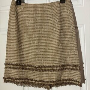 ❤️2/$15 or 3/$21❤️Kate Hill Tweed Skirt, Size 4